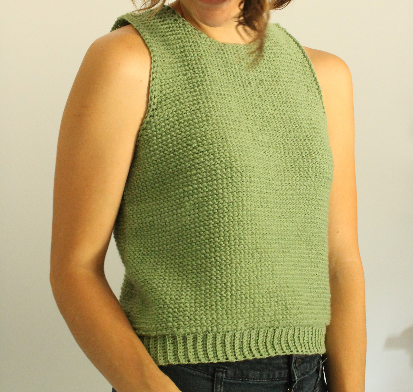 THNLife - Double Take Tunisian Tank Crochet Pattern | Kayla Wood